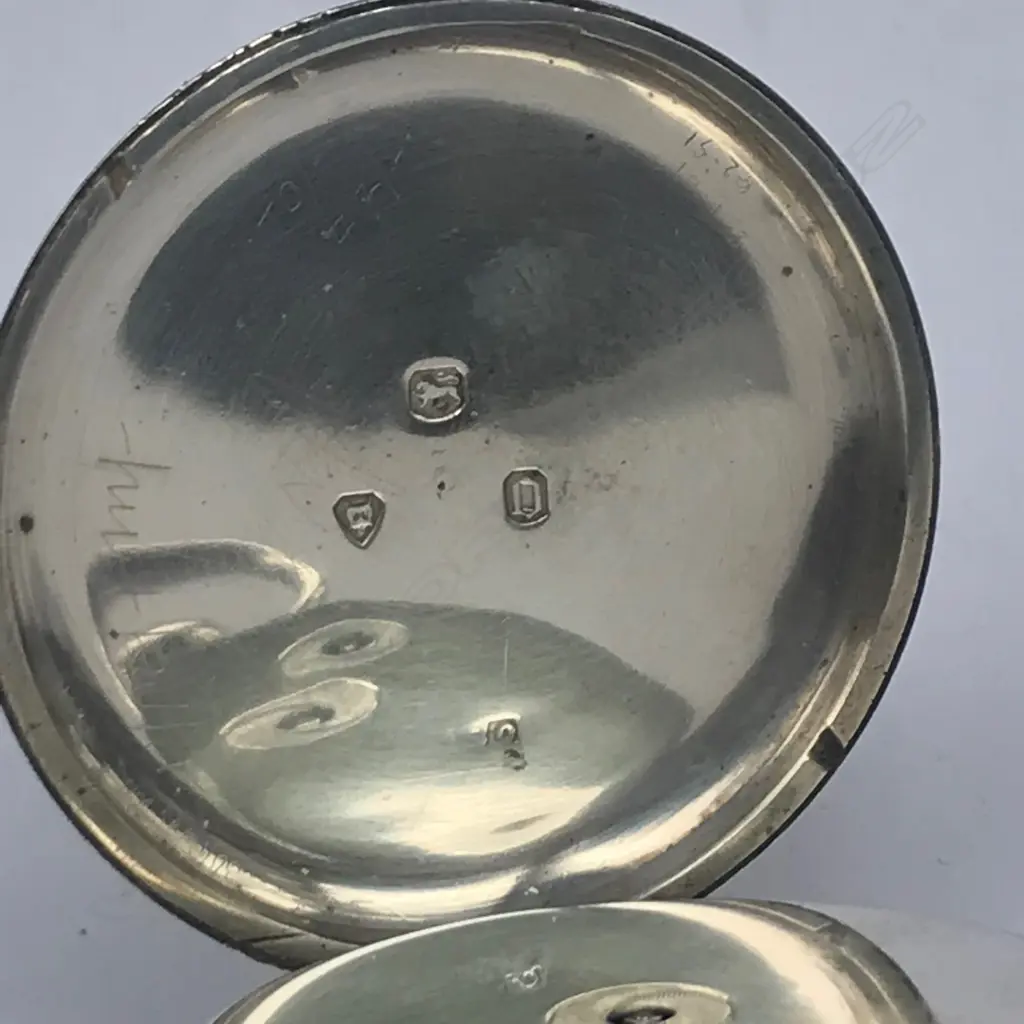 Victorian silver open face pocket watch by Jas. Muirhead, Glasgow, number 2031, Image 1++