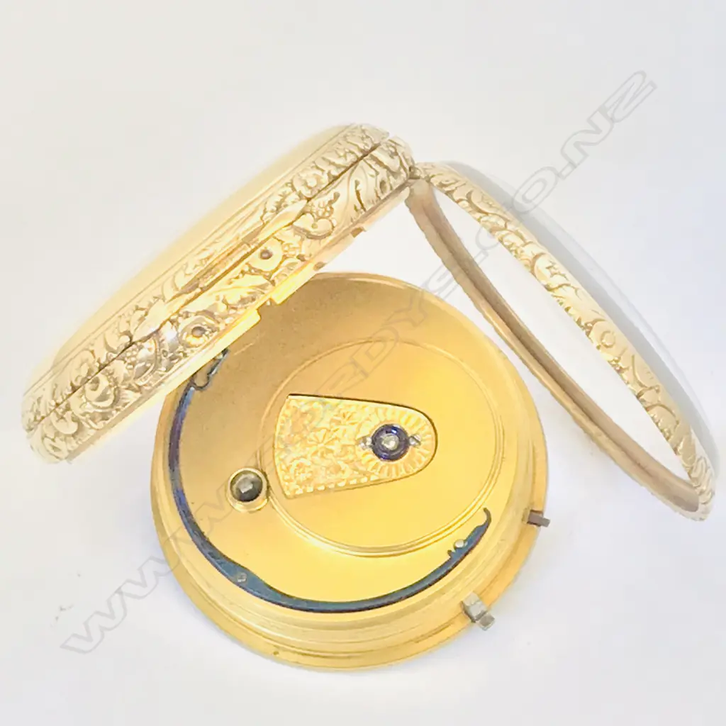 18ct gold open face pocket watch by Joseph Johnson, Liverpool, number 5197, Image 1++
