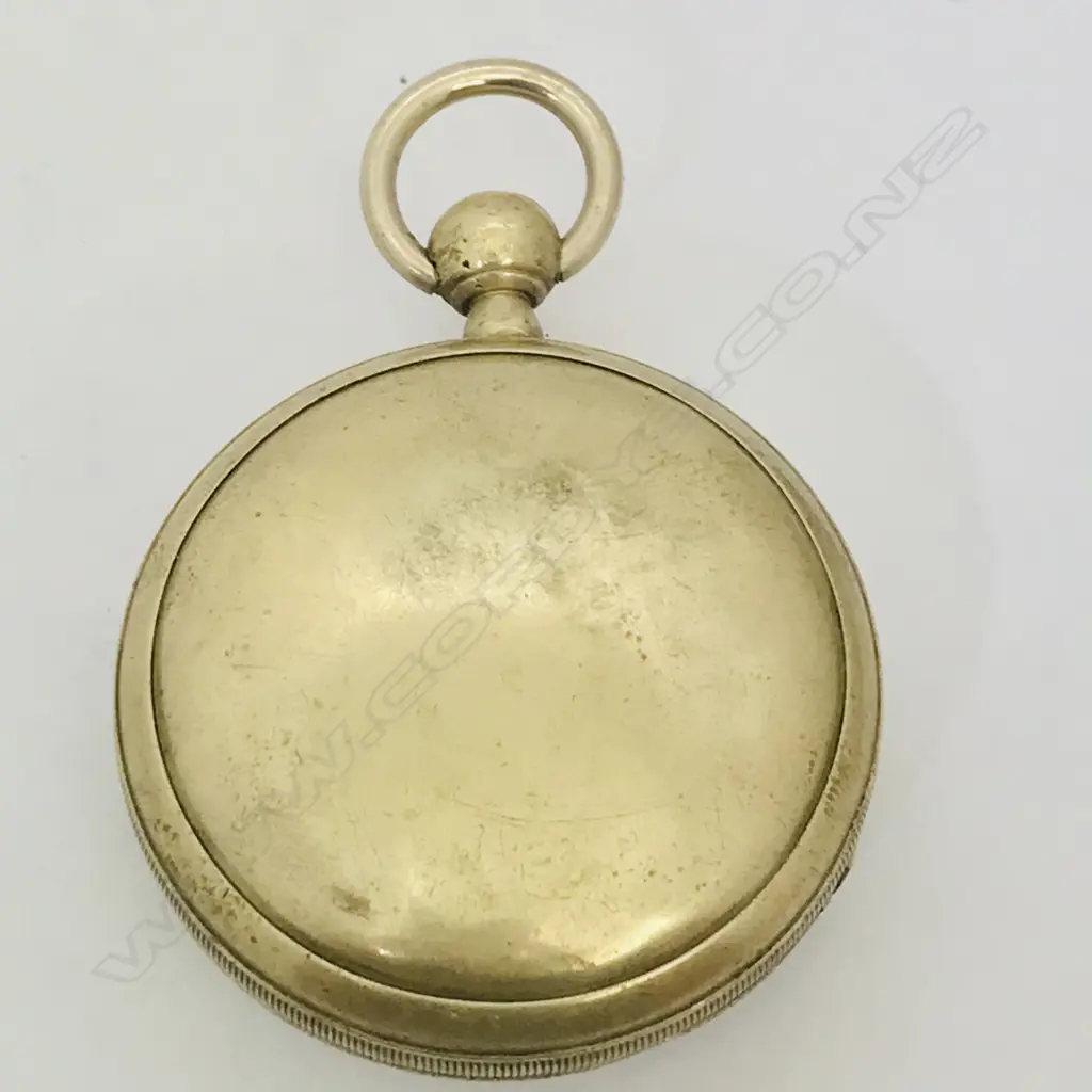 Rare French triple dial 'Courvoisier & Comp' nickel case pocket watch, Image 1++