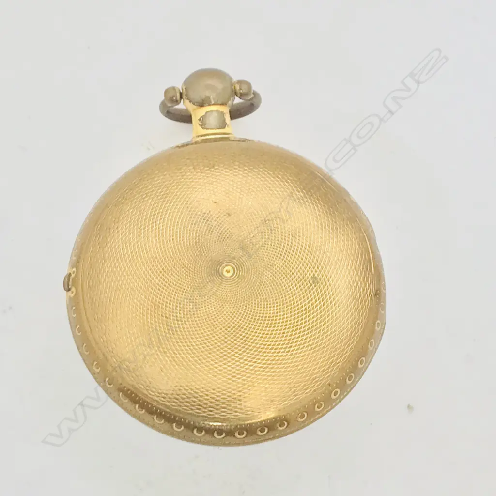 Shagreen pair cased pocket watch - by D.D. Neveren, London, Image 1++