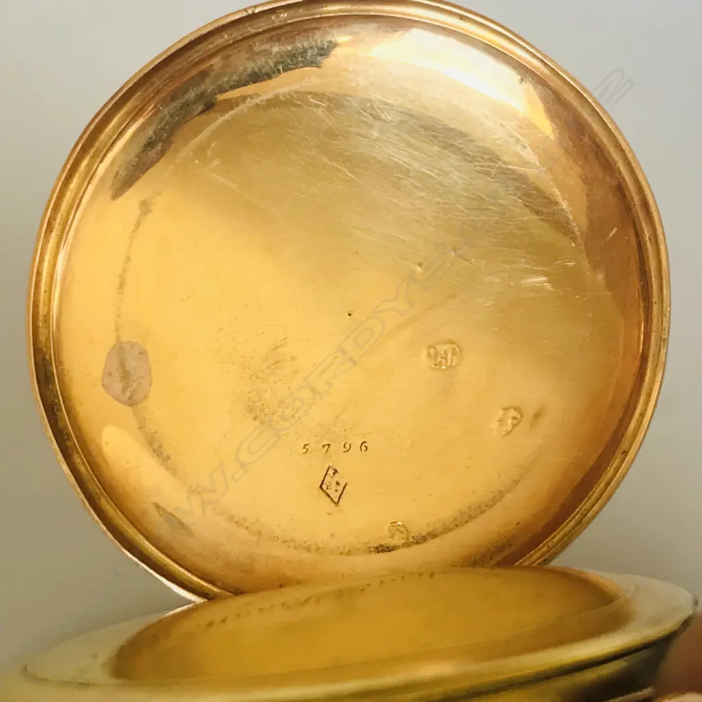 18ct gold open face pocket watch signed to the dial ‘Moulinié, Bautte & Cie’, Image 1++