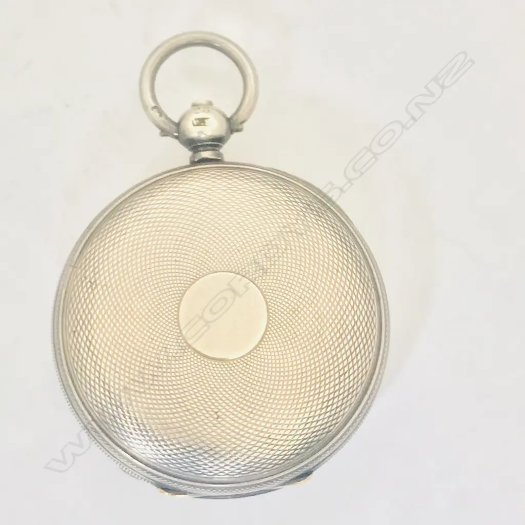 Unusual Victorian silver lady's open face pocket watch by Jenner & Knewstub, Image 1++