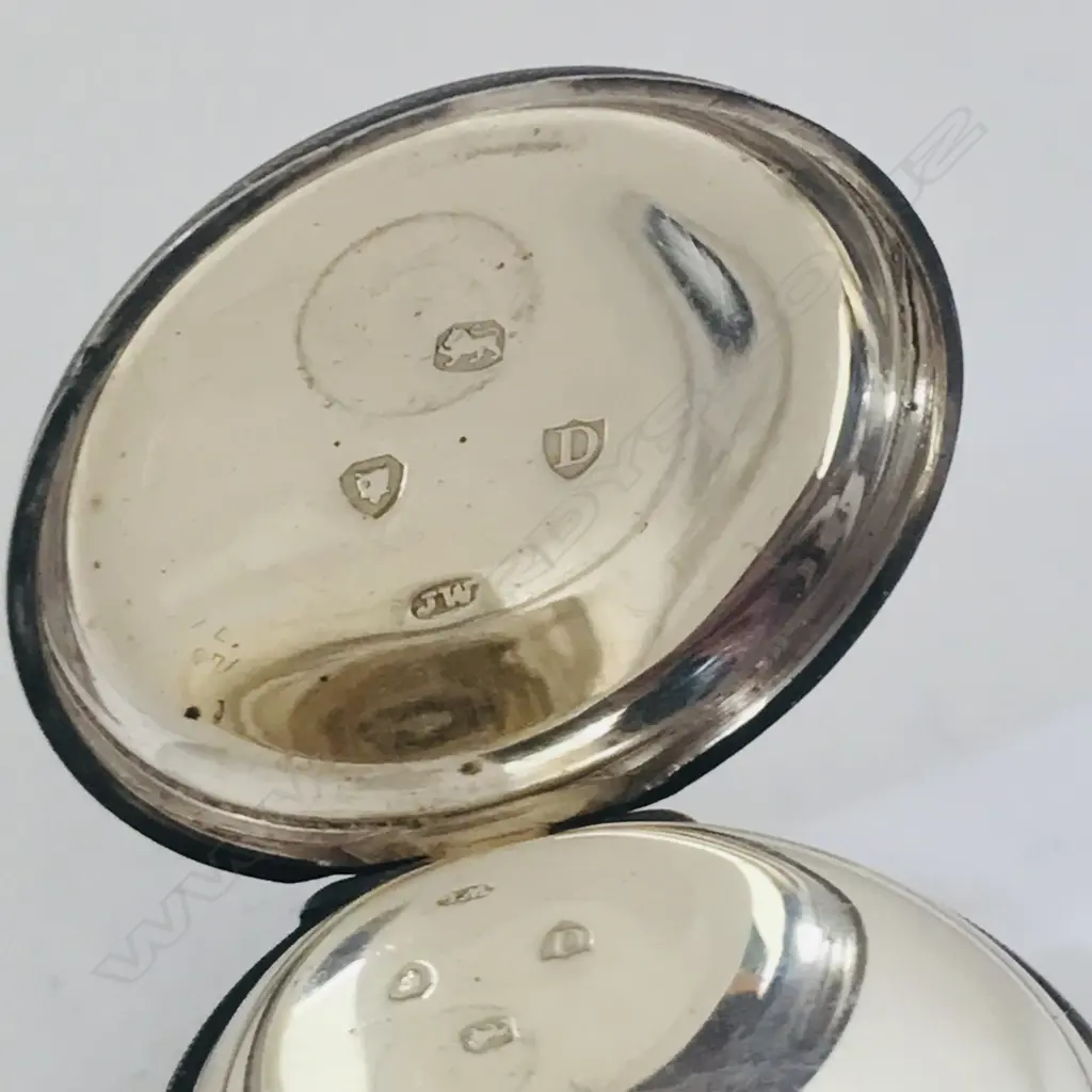 Unusual Victorian silver lady's open face pocket watch by Jenner & Knewstub, Image 1++