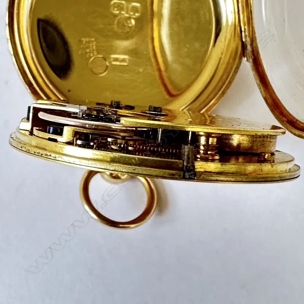 Victorian 18ct gold lady's open face pocket watch, interestingly signed 'Arnold Frodsham, London', number 13049, Image 1++