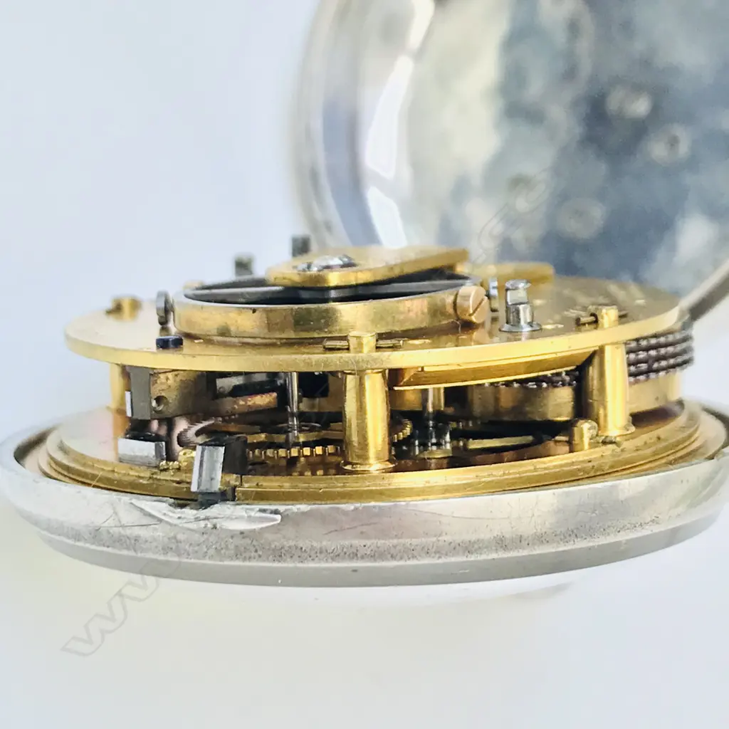 Good pair case pocket watch with Earnshaw's detent escapement, by Gray, Sackville Str.t, London, number 976. Image 1++