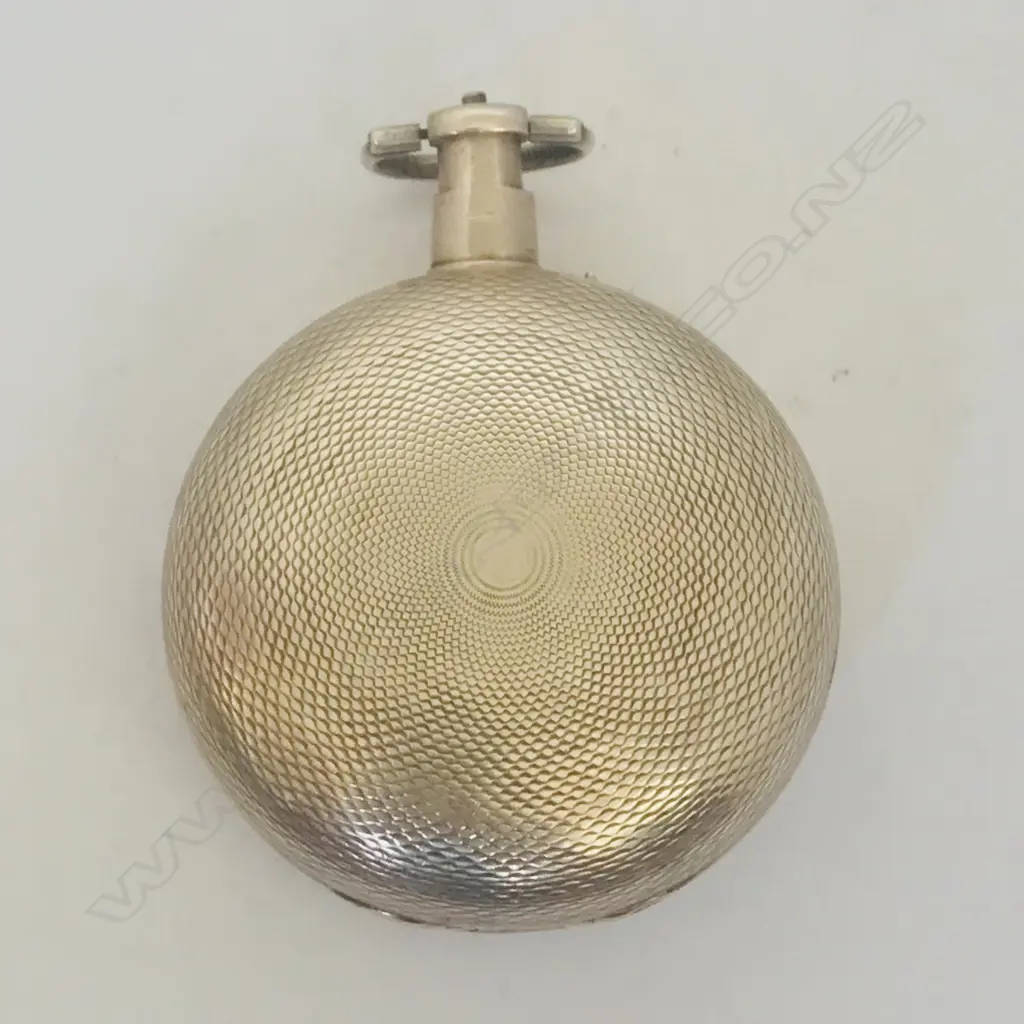 George III silver hunter pocket watch, by Barwise, London, number 3341, Image 1++