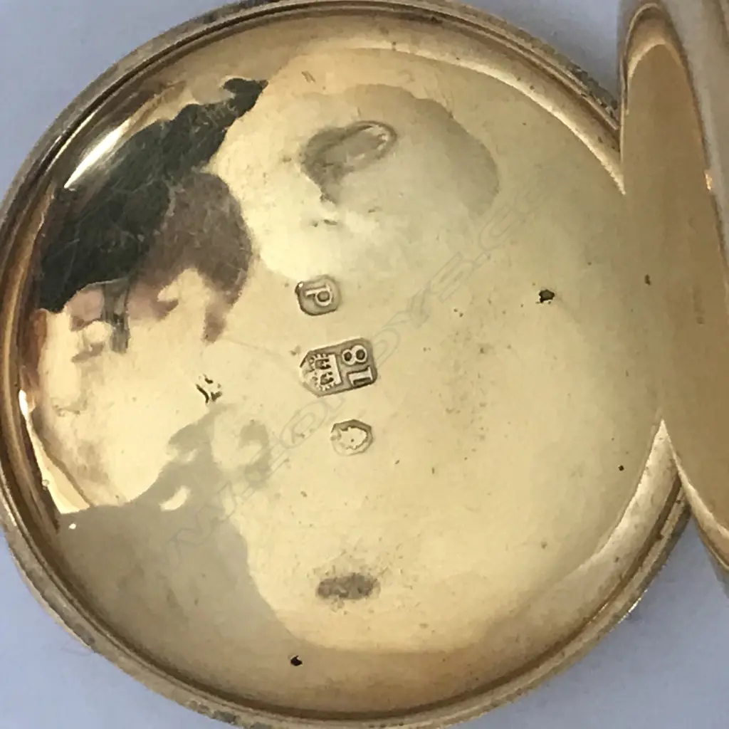 George III, 18ct gold open face repeater pocket watch, by Richard Webster, Cornhill, London, number 5215, Image 1++