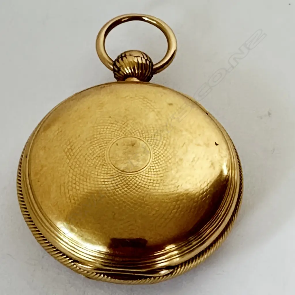 18ct gold Regency period, open face, pocket watch by Robert Roskell, Liverpool, number 28869. Image 1++