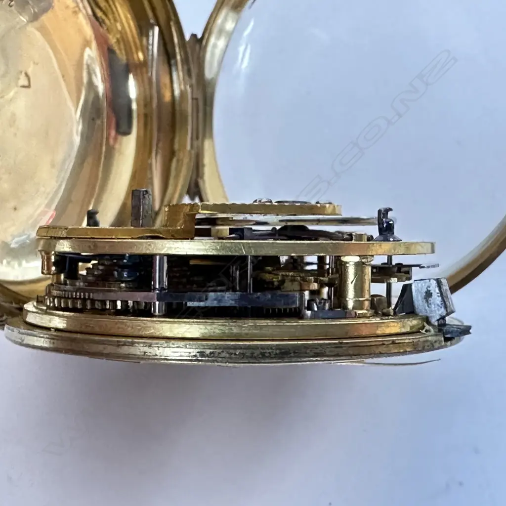 18ct gold Regency period, open face, pocket watch by Robert Roskell, Liverpool, number 28869. Image 1++