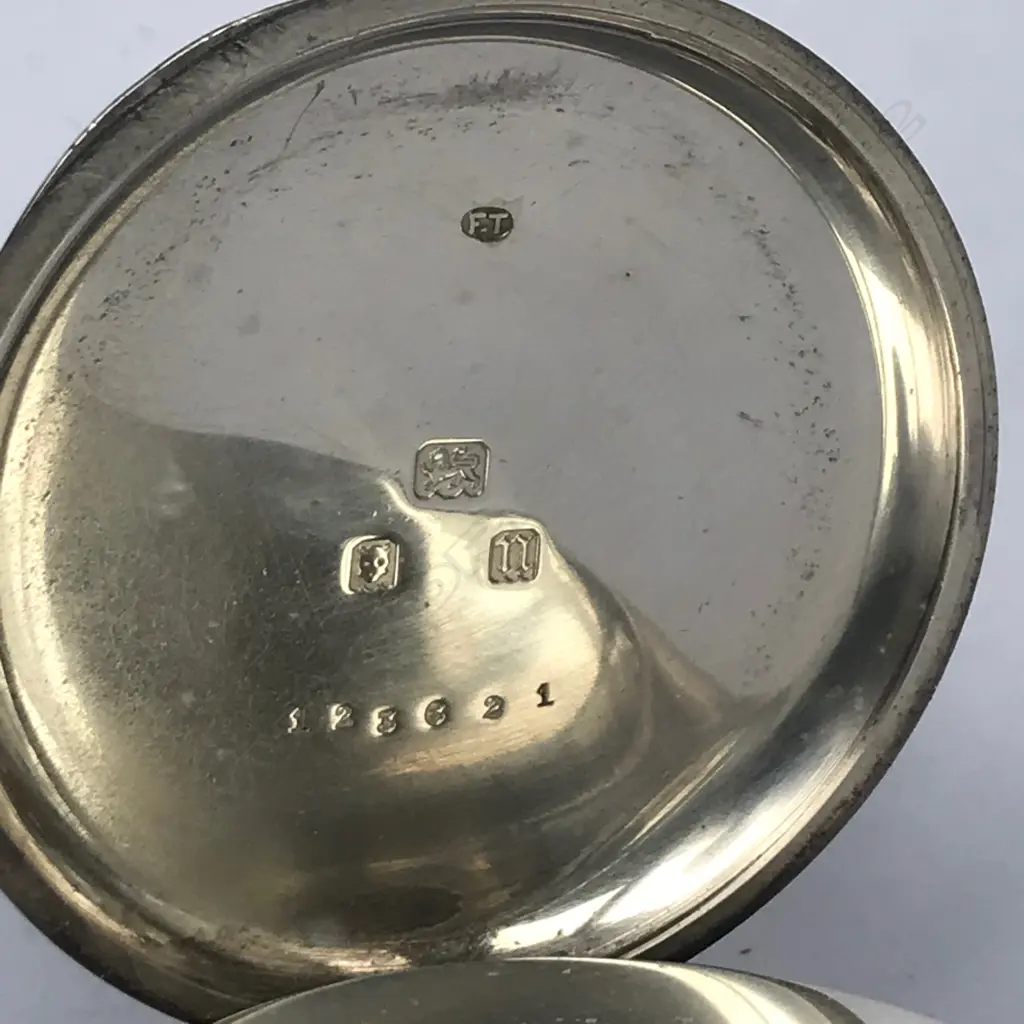 A desirable 'English Tourbillon' (karrusel) complication movement pocket watch, in silver open face case, Image 1++