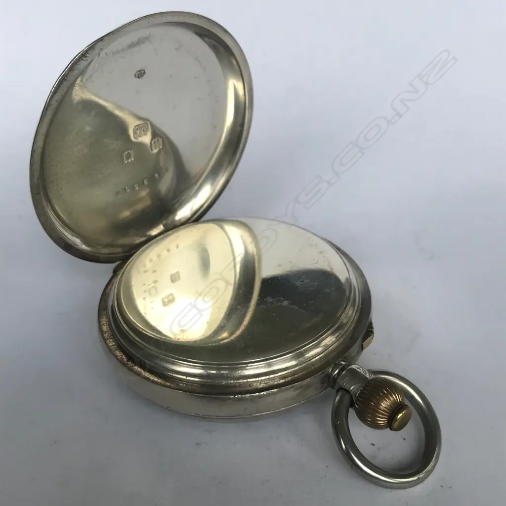 A desirable 'English Tourbillon' (karrusel) complication movement pocket watch, in silver open face case, Image 1++