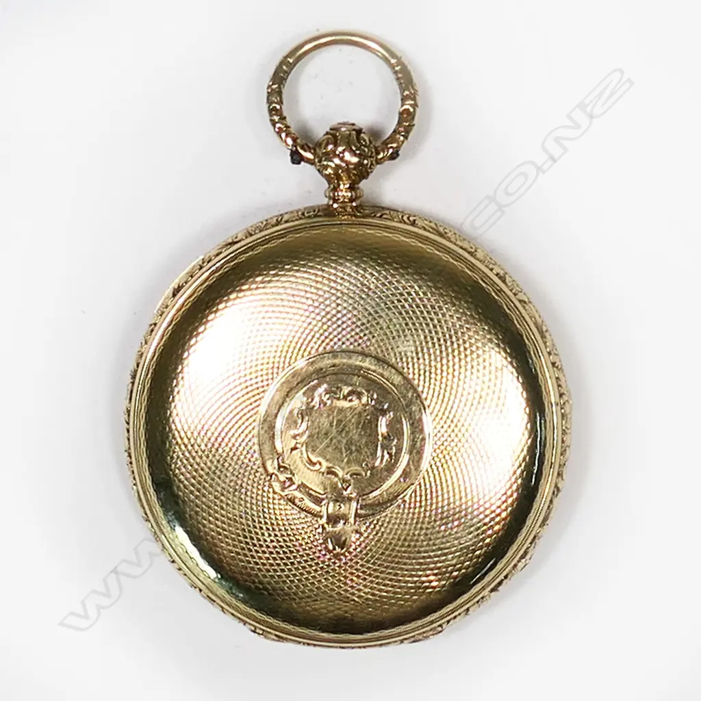 A Victorian 'Chettle' 18ct gold mid-size open face pocket watch, Image 1++