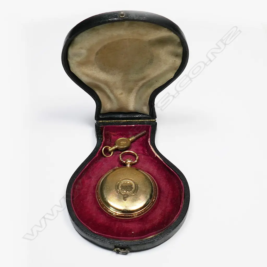 A Victorian 'Chettle' 18ct gold mid-size open face pocket watch, Image 1++