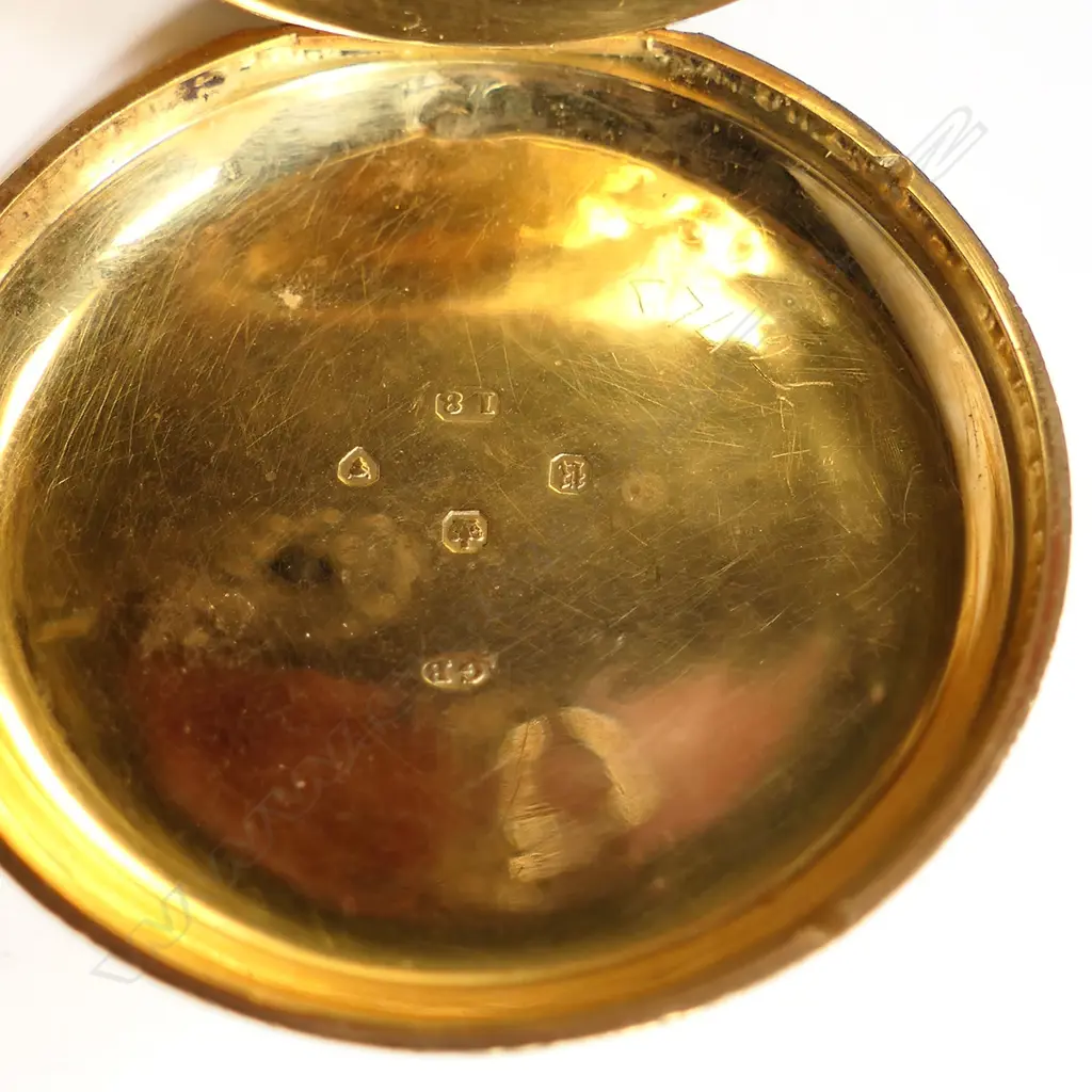 A Victorian 'Chettle' 18ct gold mid-size open face pocket watch, Image 1++