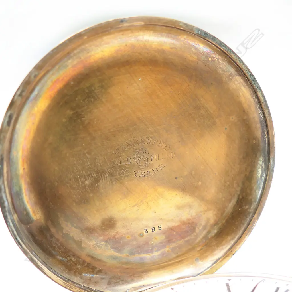 An early 20thC quarter repeater hunter pocket watch, Image 1++