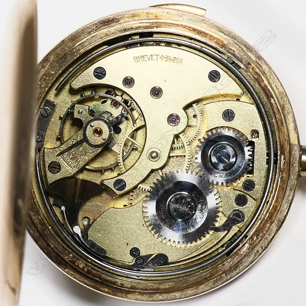 An early 20thC quarter repeater hunter pocket watch, Image 1++