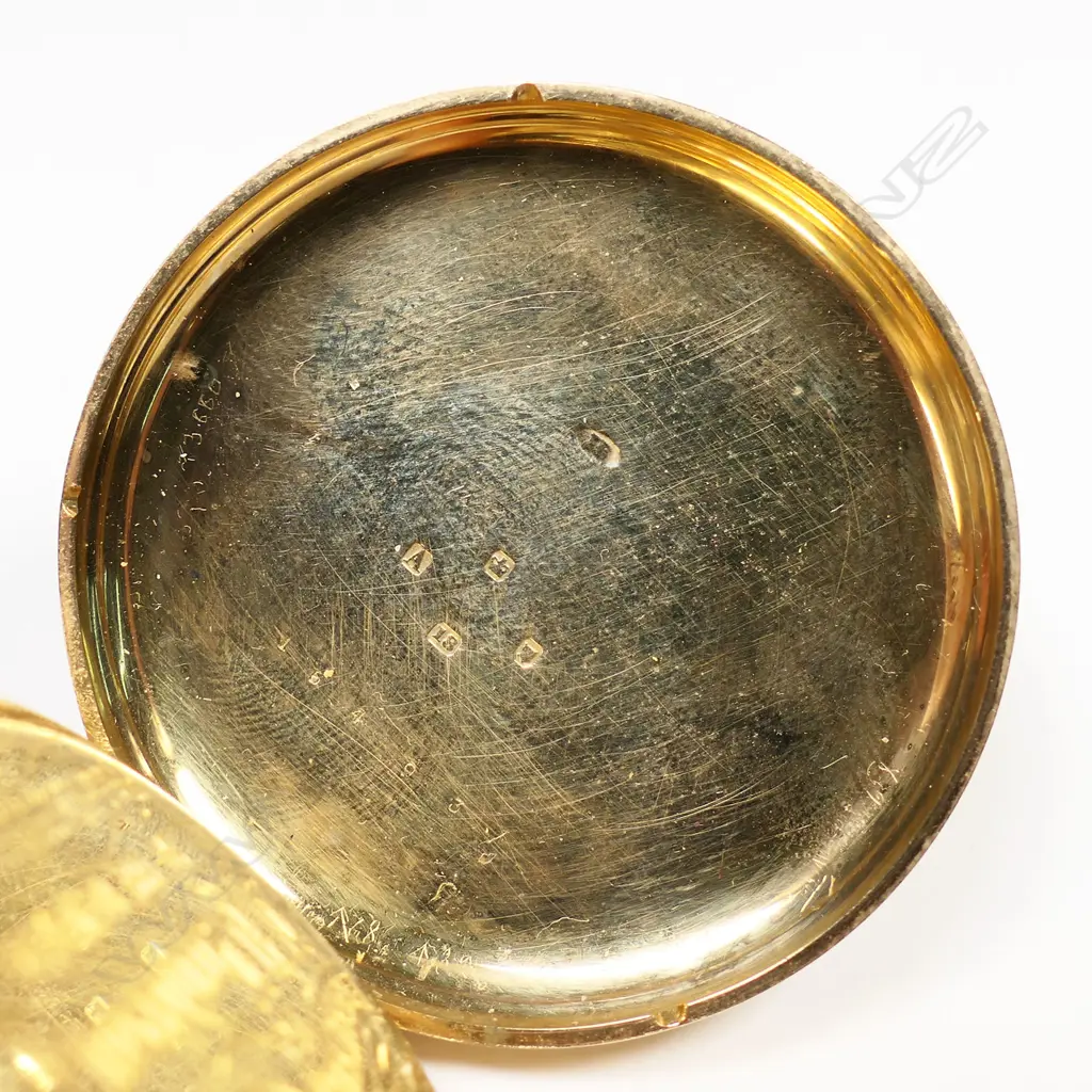 William Bent 18ct gold open face pocket watch, Image 1++