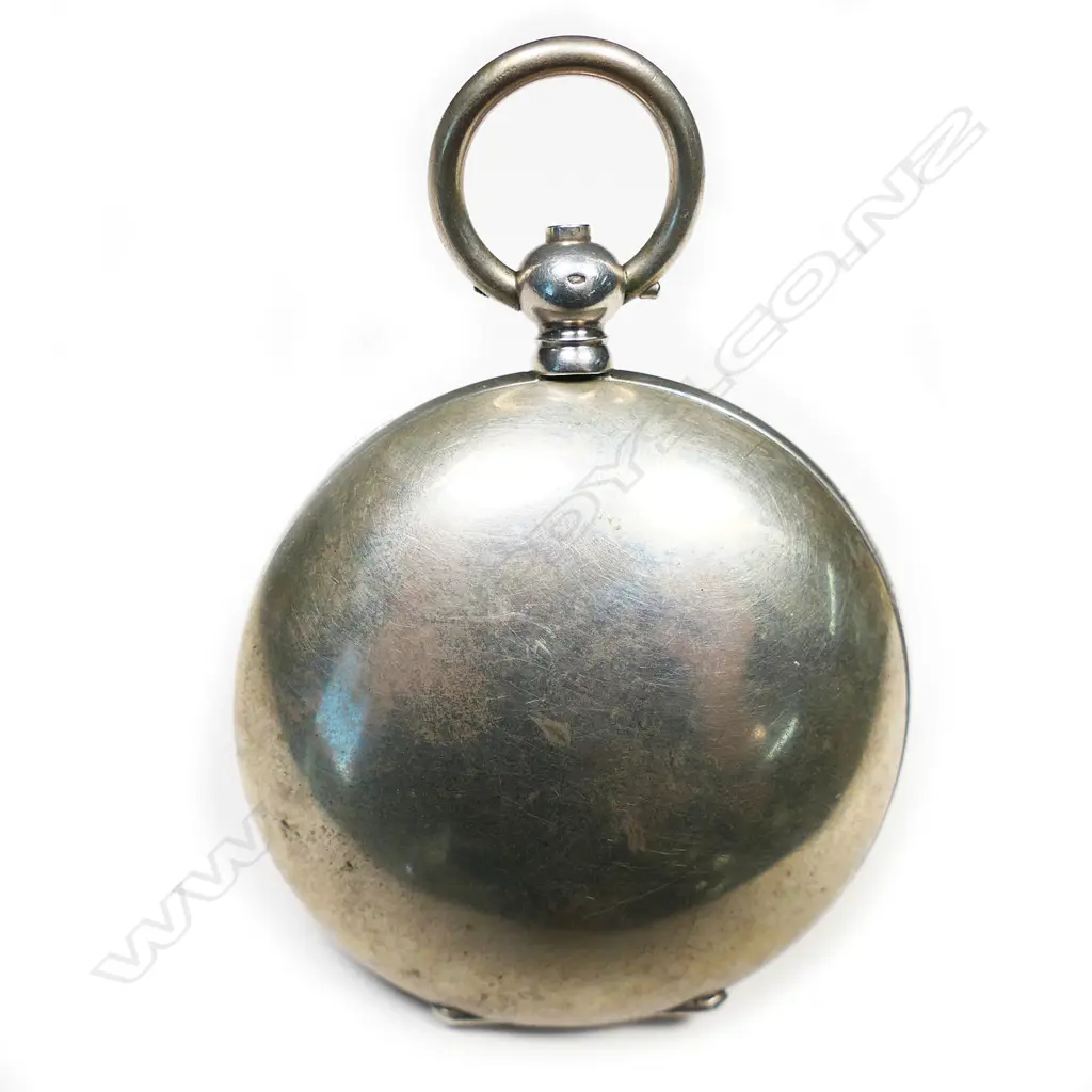 A Turkish market silver hunter pocket watch, Image 1++