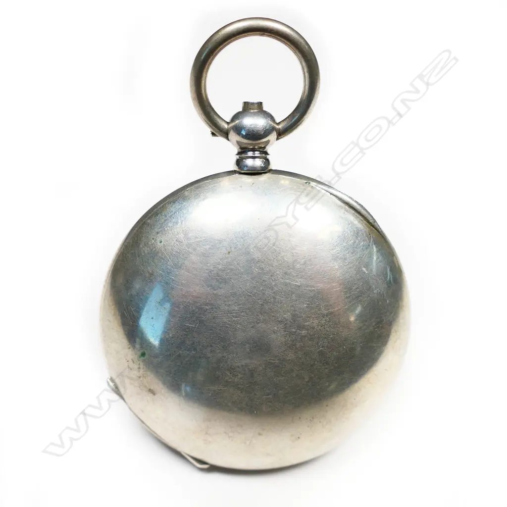 A Turkish market silver hunter pocket watch, Image 1++
