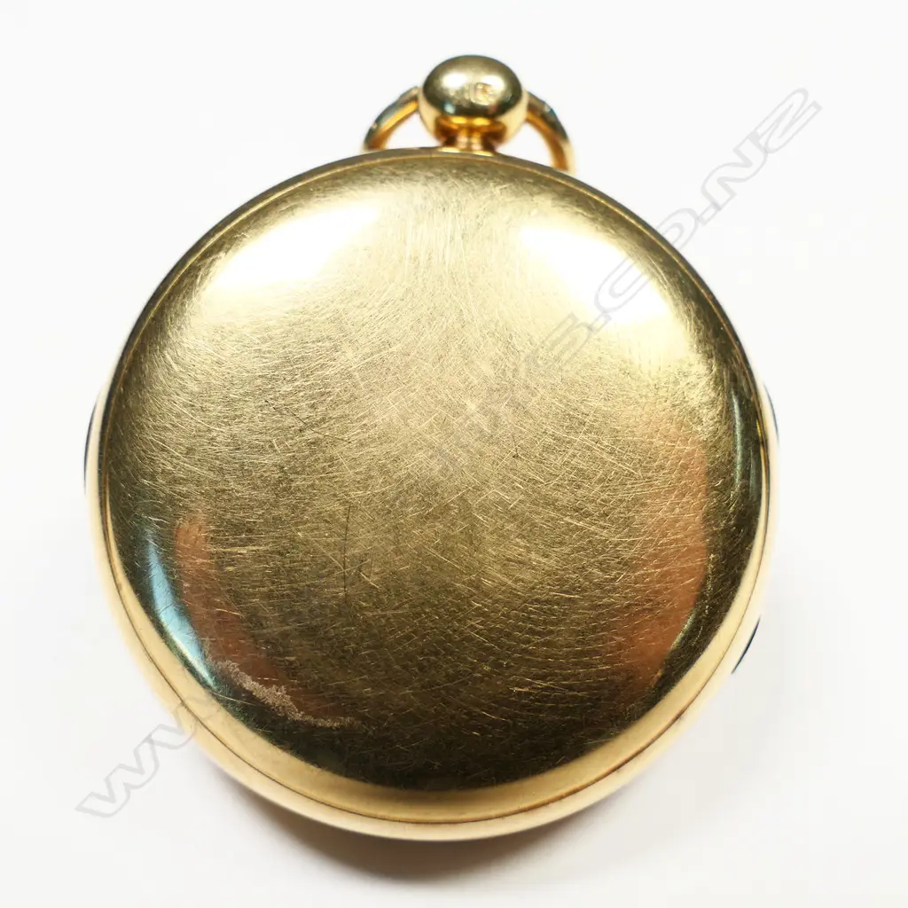 A Victorian Barwise of London 18ct gold open face pocket watch, Image 1++