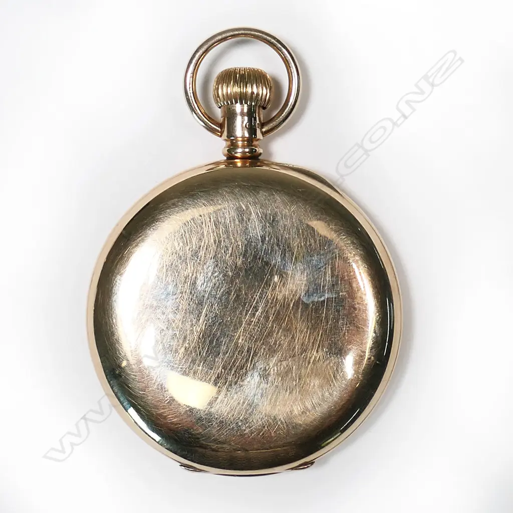 A 9ct gold Rolex hunter pocket watch, Image 1++