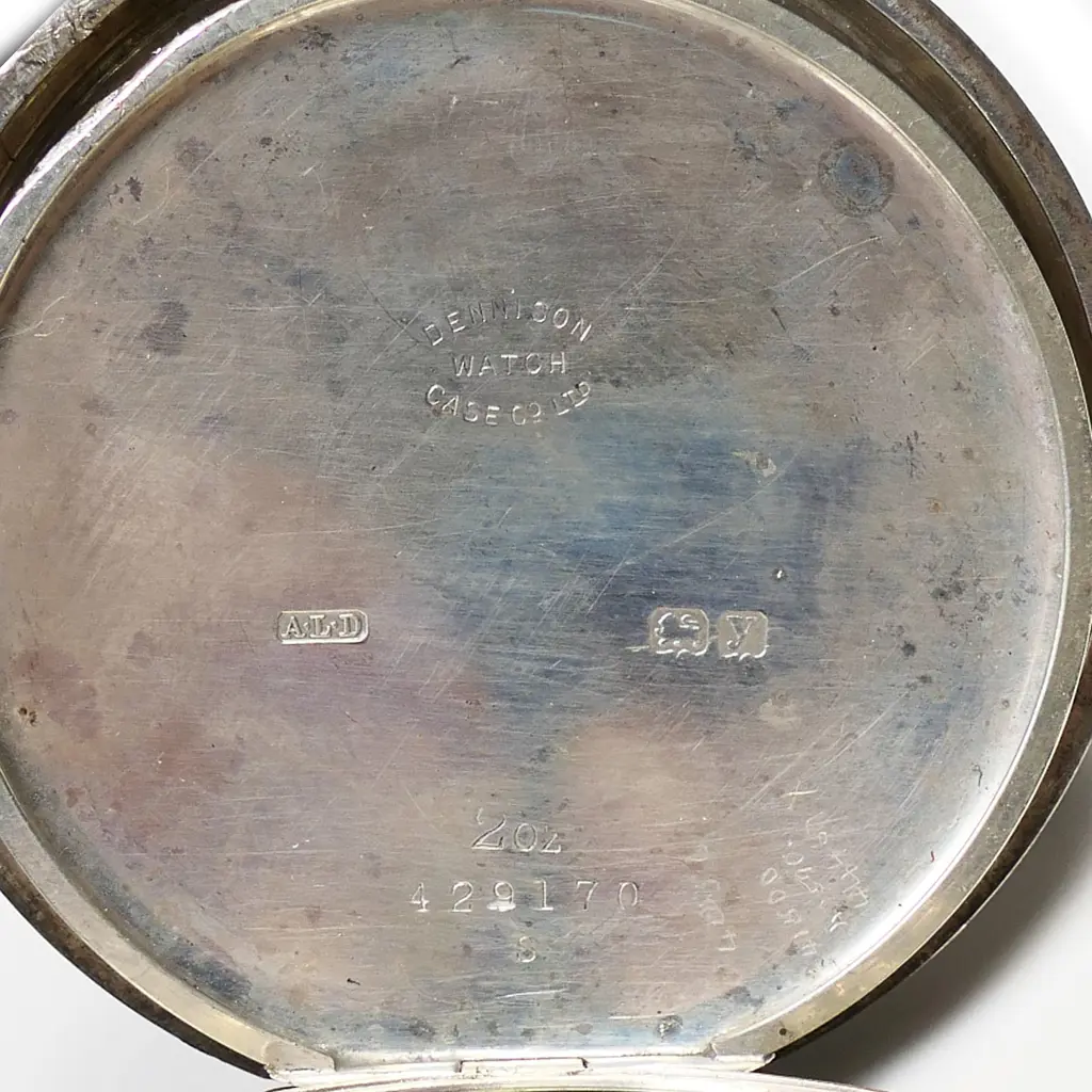 A Rolex silver hunter pocket watch, Image 1++