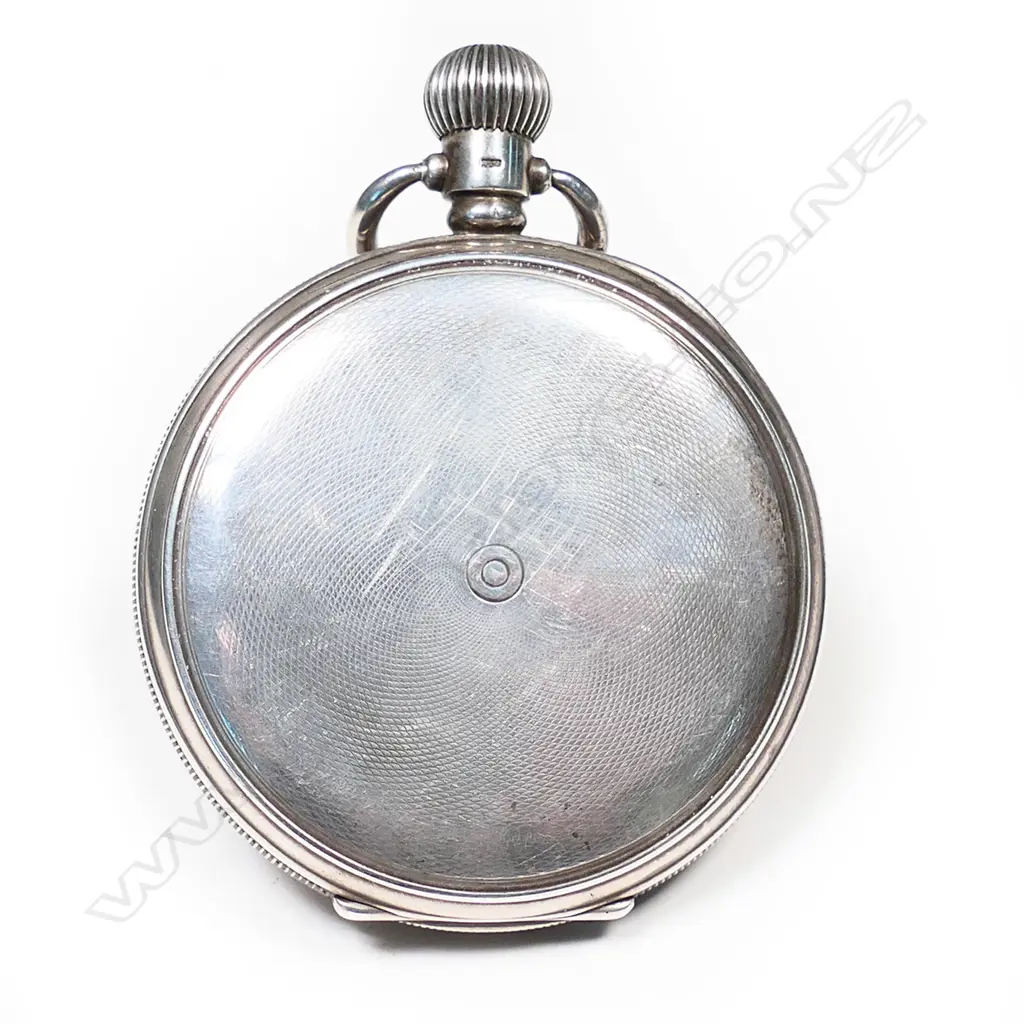 A Rolex silver hunter pocket watch, Image 1++