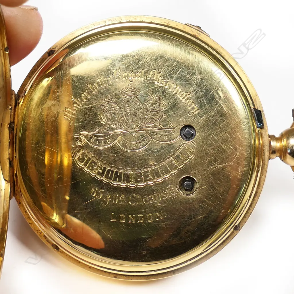 Sir John Bennet 18ct gold Observatory Grade Doctor's watch, Image 1++
