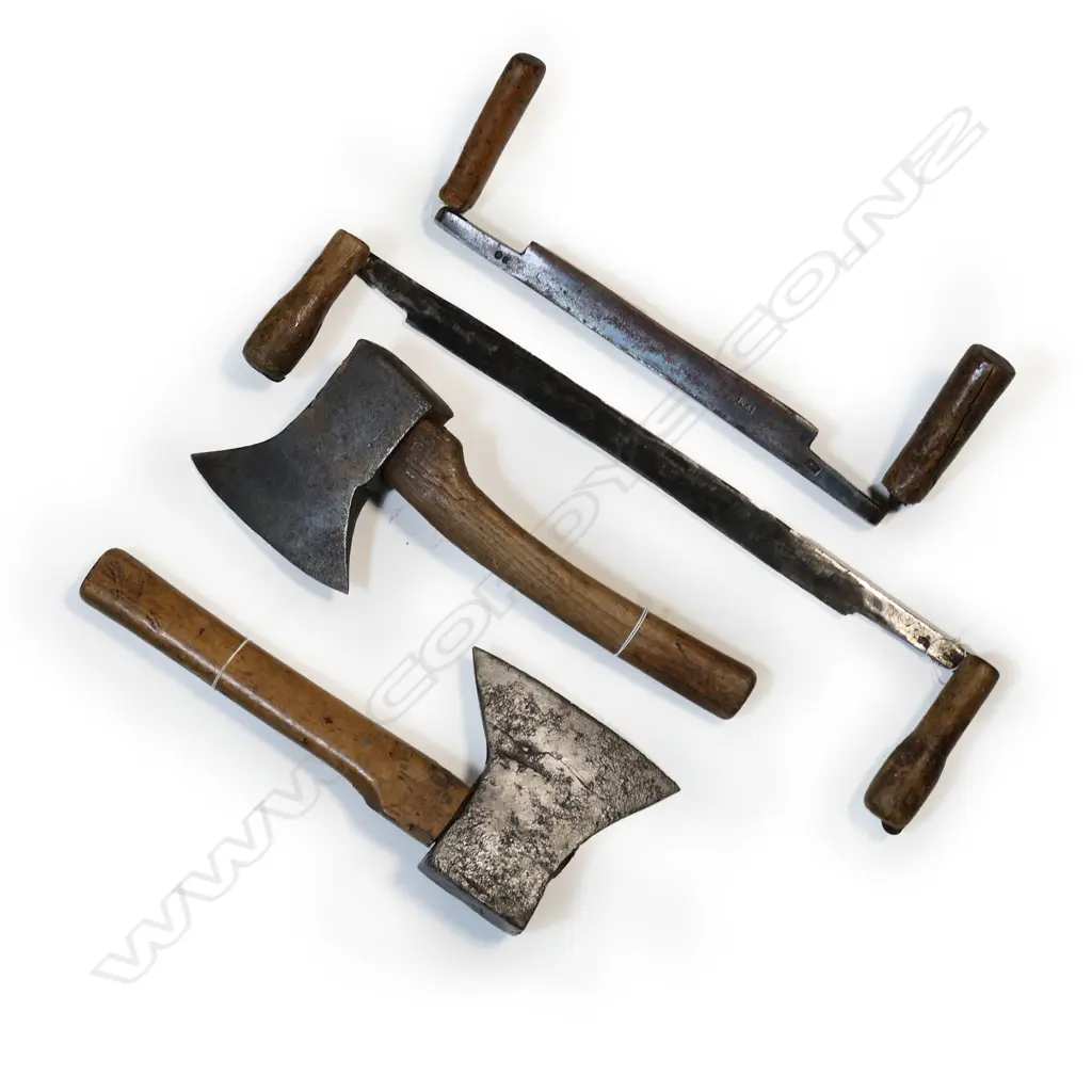 Four cooper's barrel making items, Image 1++