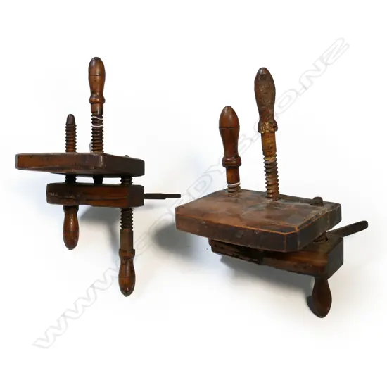 Two 19thC coopers barrel making wood planes,