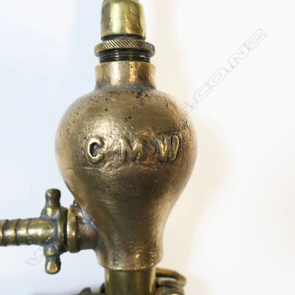Two vintner’s old brass 'immersion' sprayers Image 1++