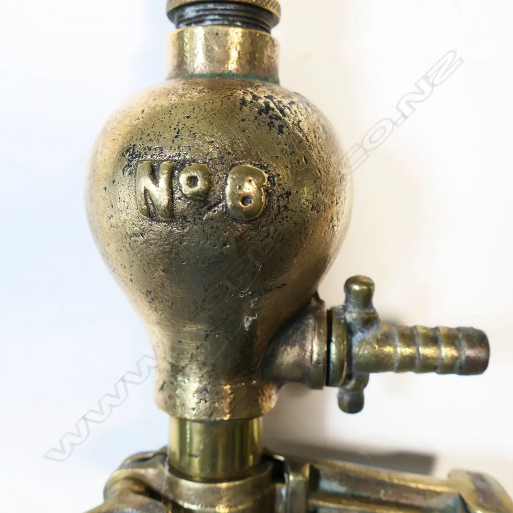 Two vintner’s old brass 'immersion' sprayers Image 1++