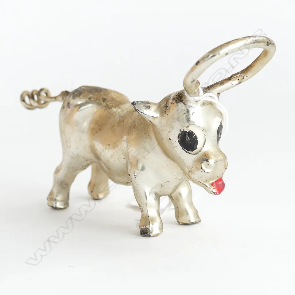 A novelty bull corkscrew with head as cap lifter, Image 1++