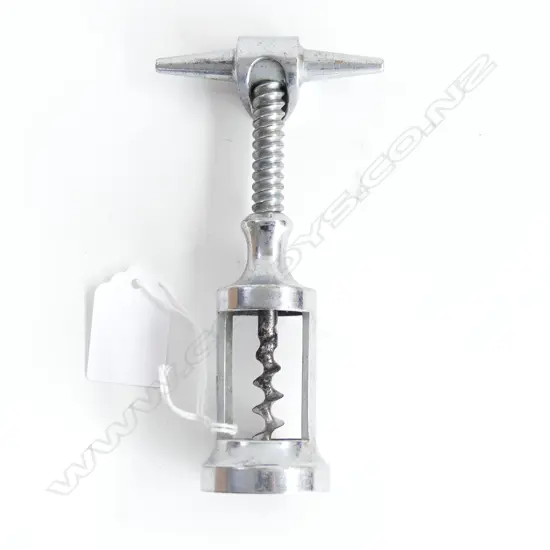 An 1891 Italian corkscrew,