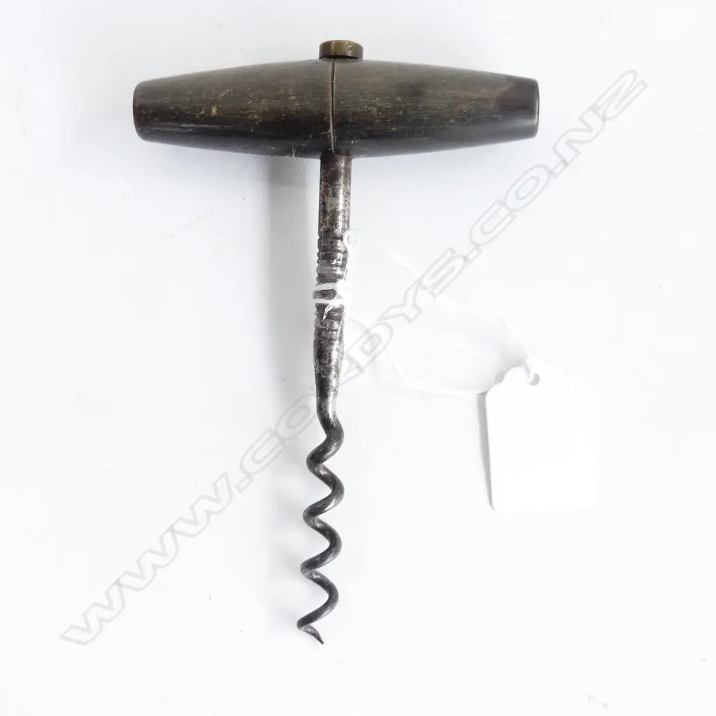 An early T-handle corkscrew, Image 1++