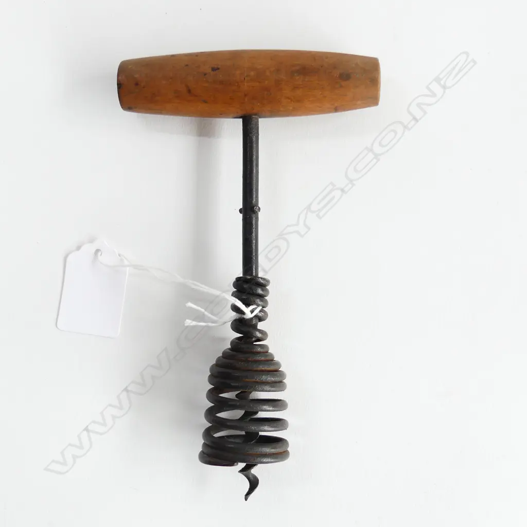 A spring barrel corkscrew, Image 1++