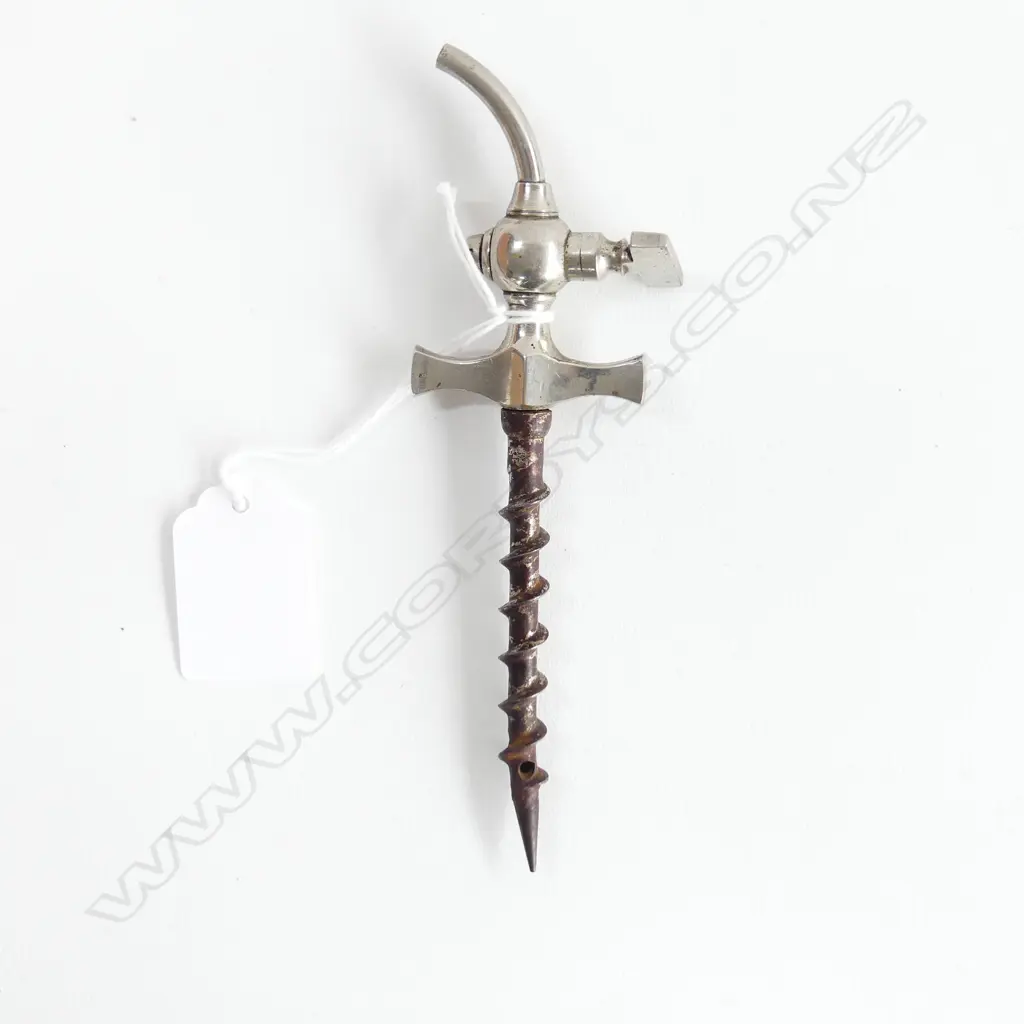 A chrome plated champagne tap, Image 1++