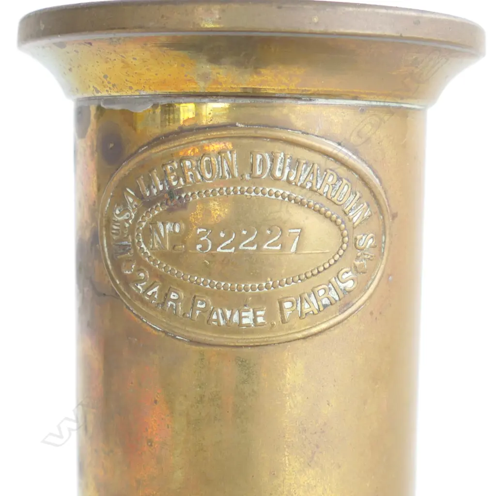 An 1880 ebulliometer with burner by J du Jardin, Image 1++