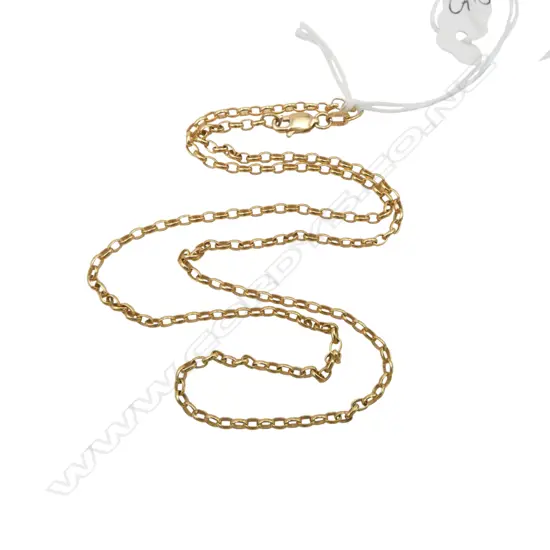 9ct GOLD NECK CHAIN L.490mm 5.7gms