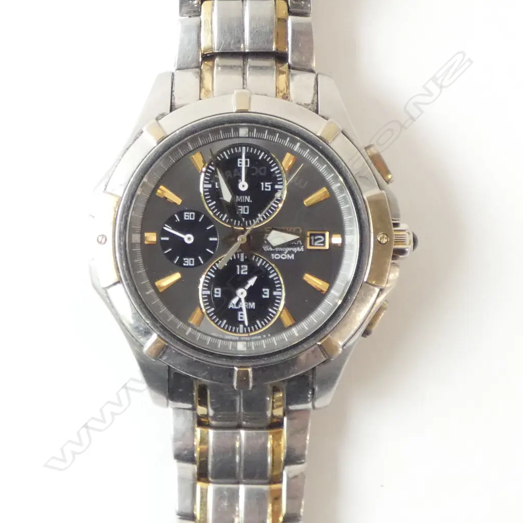 SEIKO COUTURA CHRONOGRAPH GENT'S WRISTWATCH Image 1++