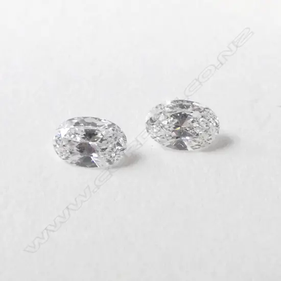 PR OVAL CUT UNSET DIAMONDS 3.4 x 5mm approx