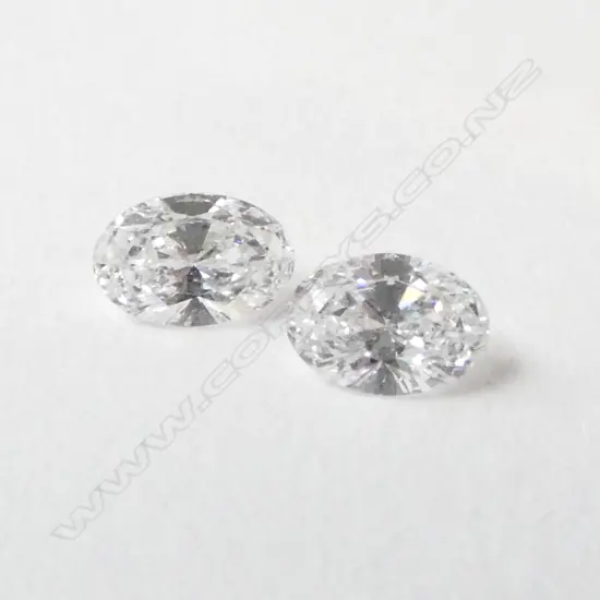 PR OVAL CUT LOOSE DIAMONDS 4mm x 6mm approx slight difference in size