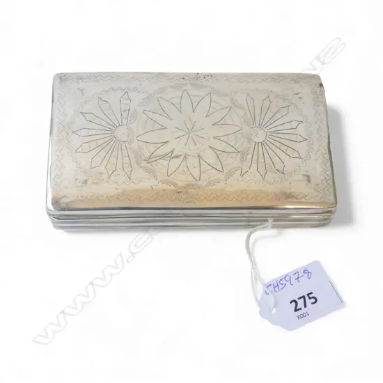 CONTINENTAL SILVER CASE W.125mmV 120gms