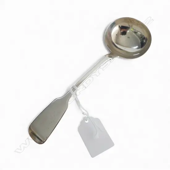 GEORGIAN S/SILVER SAUCE LADLE 50GMS