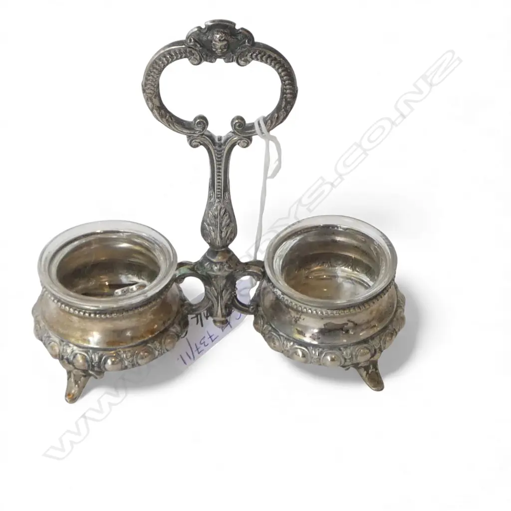 800 SILVER CONDIMENT H.125mm 63gms Image 1++