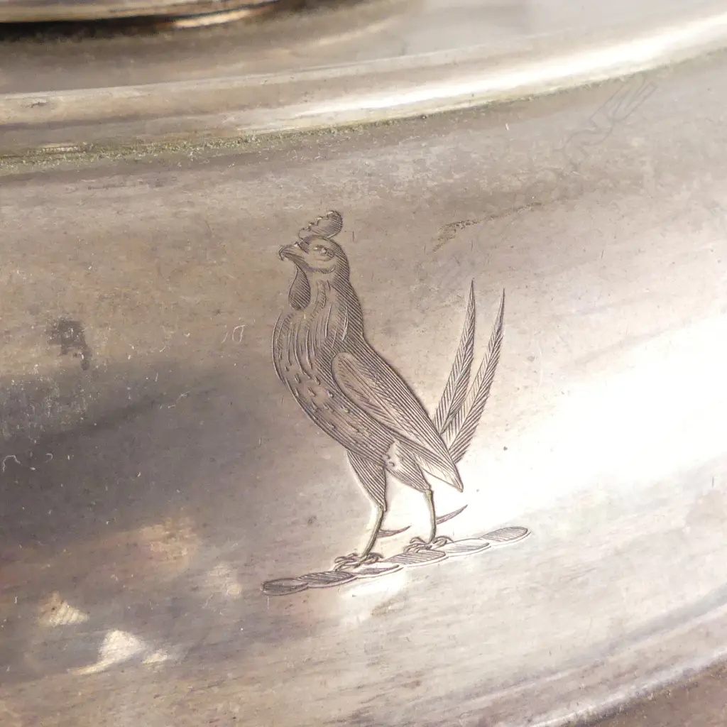 STG SILVER VEGETABLE TUREEN Elkington & Co B'HAM 1870 1291 GRMS Image 1++