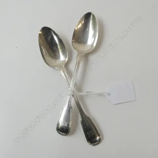 PR VICT S/SILVER LARGE TEASPOONS 56GMS
