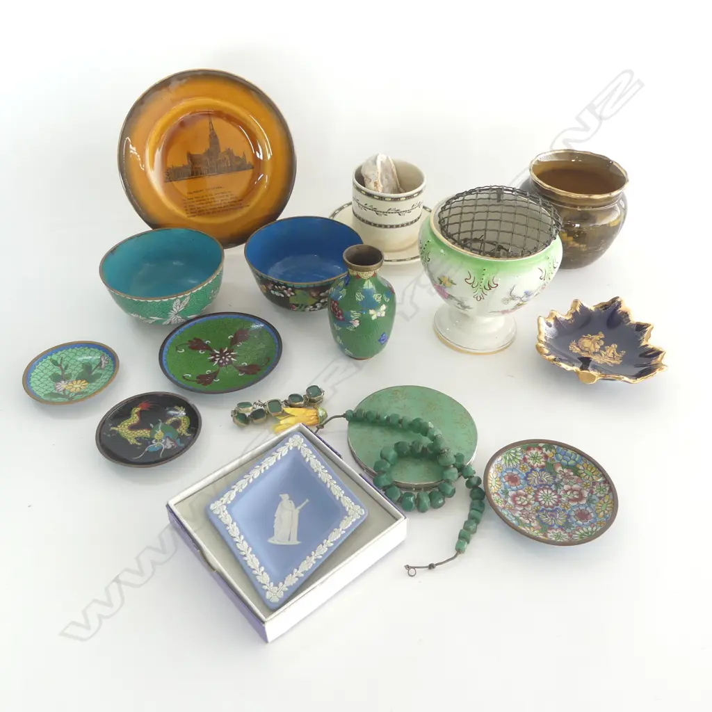 ASST. CHINA, CLOISONNE Image 1++