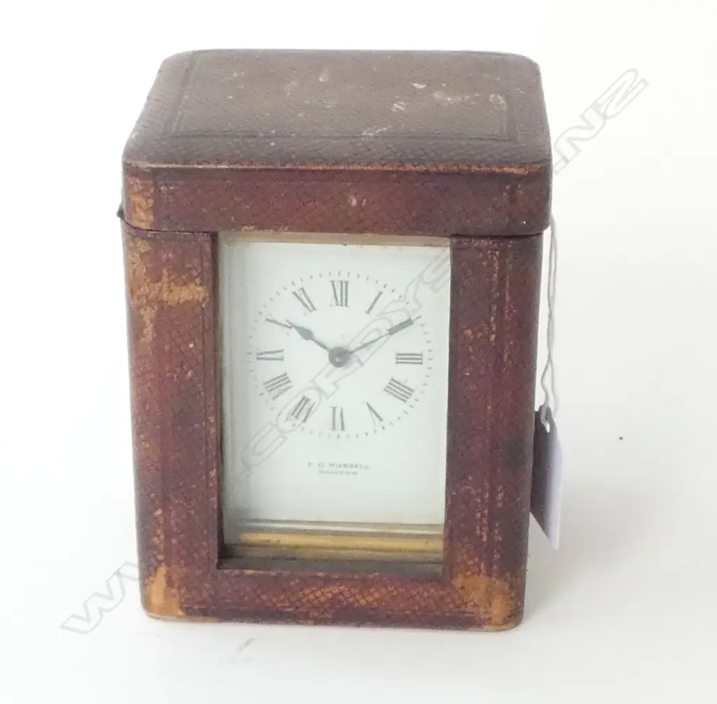 CARRIAGE CLOCK H.120mm, CASED, NO KEY Image 1++