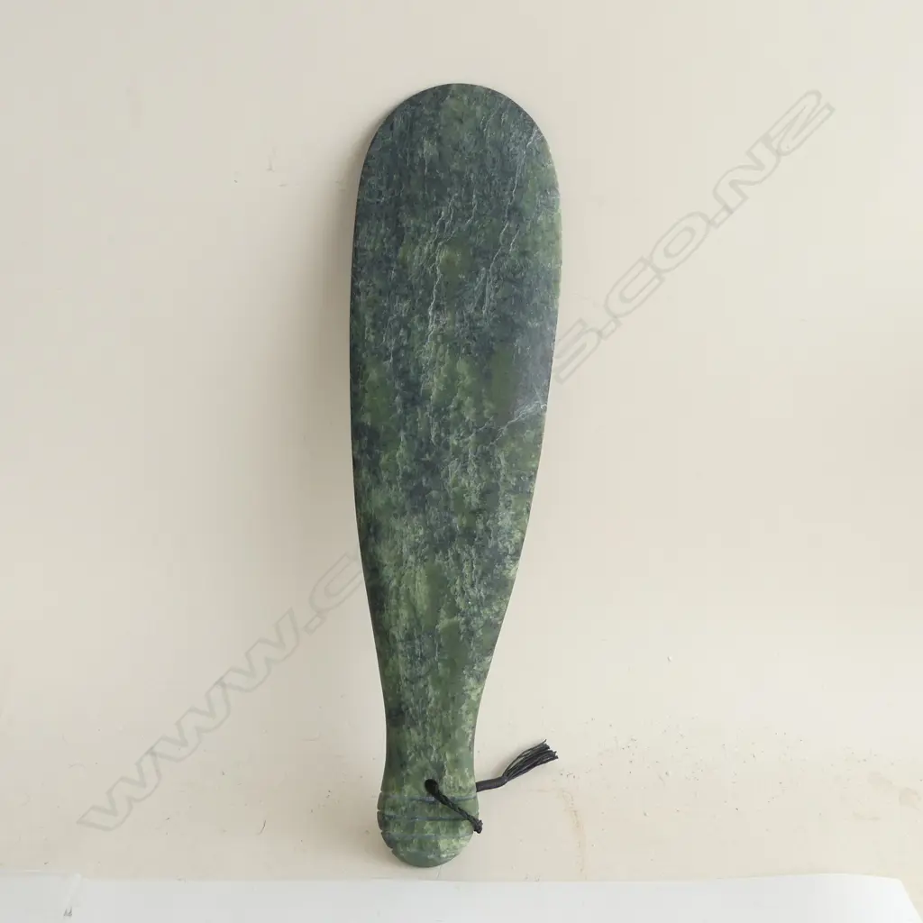 A contemporary marbled pounamu Mere, Image 1++